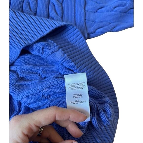 NWOT Aritzia TNA Clay Sweater Size XL Playful Purple Pastel V Neck - Picture 7 of 8